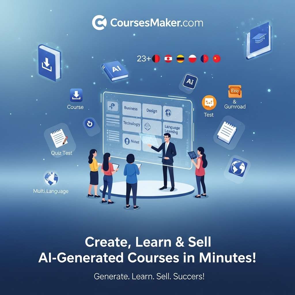 create learn and sell courses