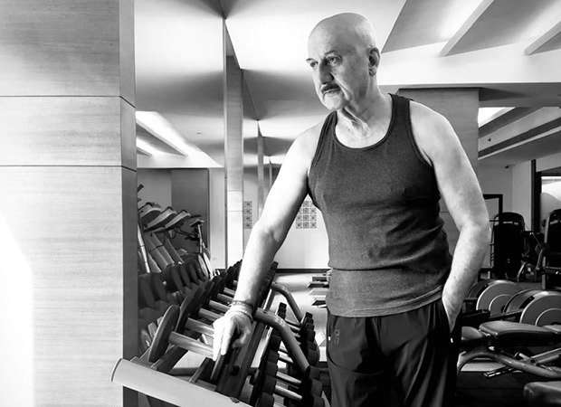 Anupam Kher hits the gym at 70 with a powerful message : “The one who falls and gets up is stronger”