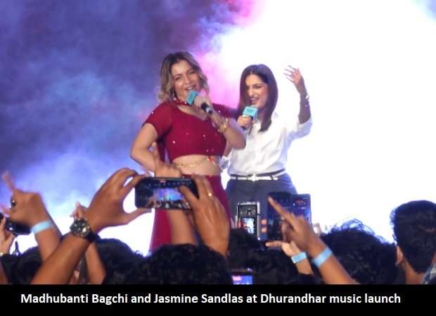 Dhurandhar music launch: Ranveer Singh sets the stage on FIRE; sings ‘Ghafoor’, lifted in the air by Kings United dancers : Bollywood News - Bollywood Hungama