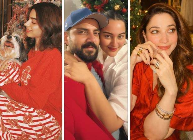 Khushi Kapoor, Sonakshi Sinha, Tamannaah Bhatia, Farhan Akhtar, and other Bollywood celebs offer a peek into their Christmas celebrations : Bollywood News - Bollywood Hungama