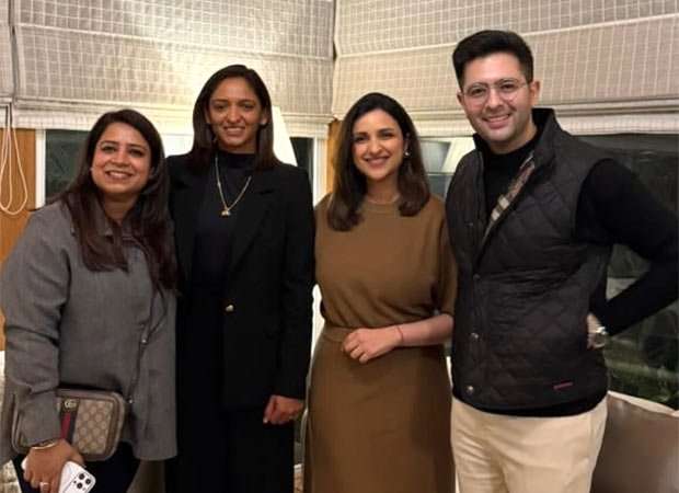Parineeti Chopra and Raghav Chadha host “champion” Harmanpreet Kaur at their home: “Keep the Tricolour flying high”