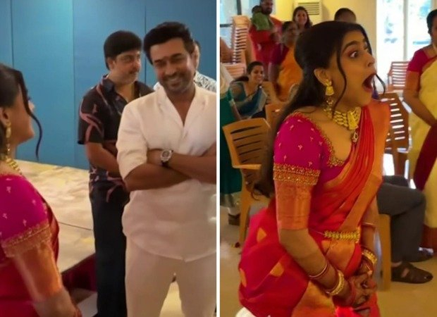 Tamil star Suriya leaves bride speechless with surprise wedding appearance; video of her heartfelt reaction goes viral : Bollywood News - Bollywood Hungama