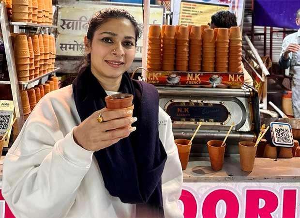 Tanishaa Mukerji soaks in Winter vibes with Kulhad chai : Bollywood News - Bollywood Hungama