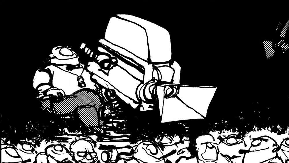 Real 2 Reel: A Savage Art (The Life & Cartoons of Pat Oliphant) - Morbidly Beautiful