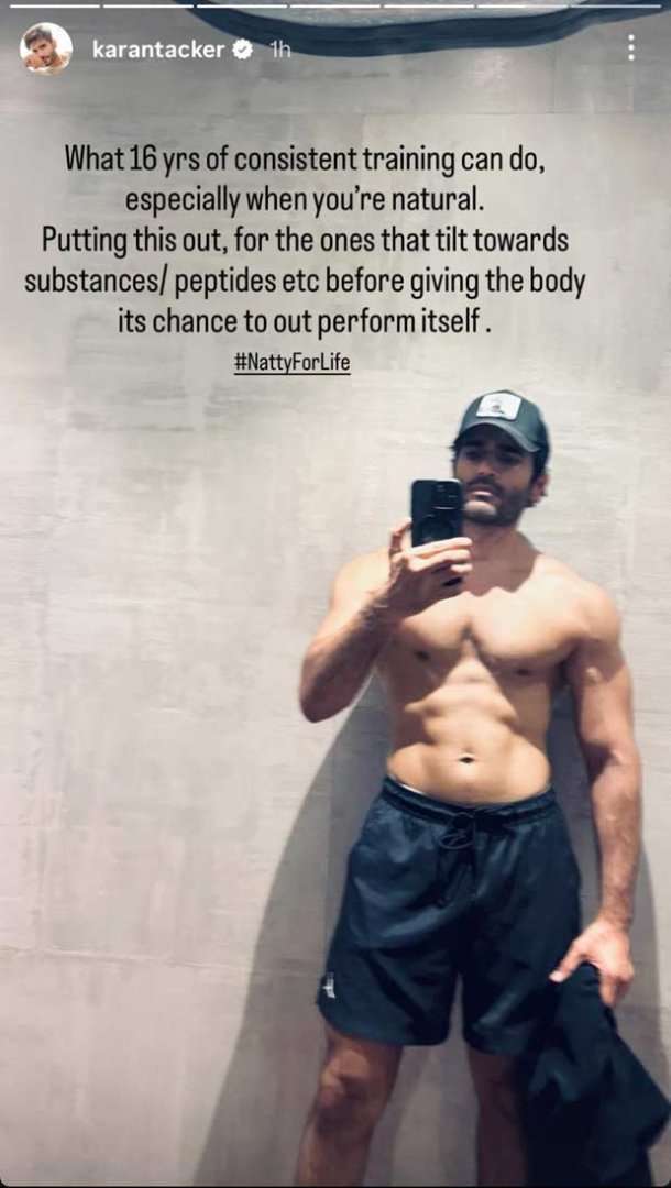 Karan Tacker marks 16 years of fitness; calls out shortcuts and substance culture