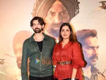 Photos: Sunny Deol, Varun Dhawan, Suniel Shetty, Sonam Bajwa and others grace the premiere of Border 2 | Parties & Events - Bollywood Hungama