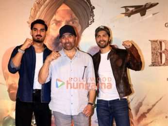 Photos: Sunny Deol, Varun Dhawan, Suniel Shetty, Sonam Bajwa and others grace the premiere of Border 2 | Parties & Events - Bollywood Hungama