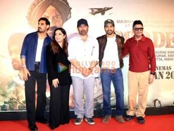 Photos: Sunny Deol, Varun Dhawan, Suniel Shetty, Sonam Bajwa and others grace the premiere of Border 2 | Parties & Events - Bollywood Hungama