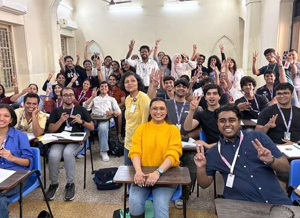 Rani Mukerji revisits her Hichki classroom at St Xavier’s College during Mardaani 3 promotions 3 : Bollywood News - Bollywood Hungama