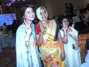 Photos: Hina Khan graces Illuminate 3.0 at Sir H.N. Reliance Foundation Hospital | Parties & Events - Bollywood Hungama