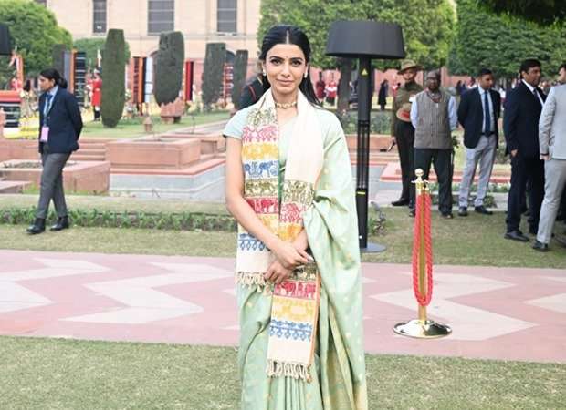 Samantha Ruth Prabhu attends Republic Day At-Home reception at Rashtrapati Bhavan : Bollywood News - Bollywood Hungama