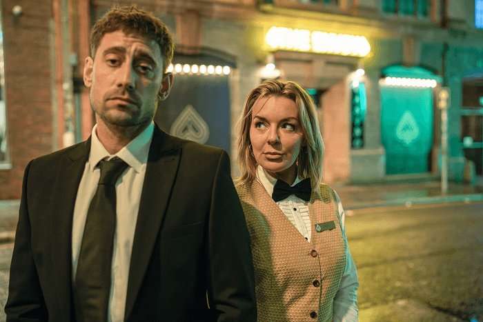 The Cage - Leanne (SHERIDAN SMITH) and Matty (MICHAEL SOCHA)