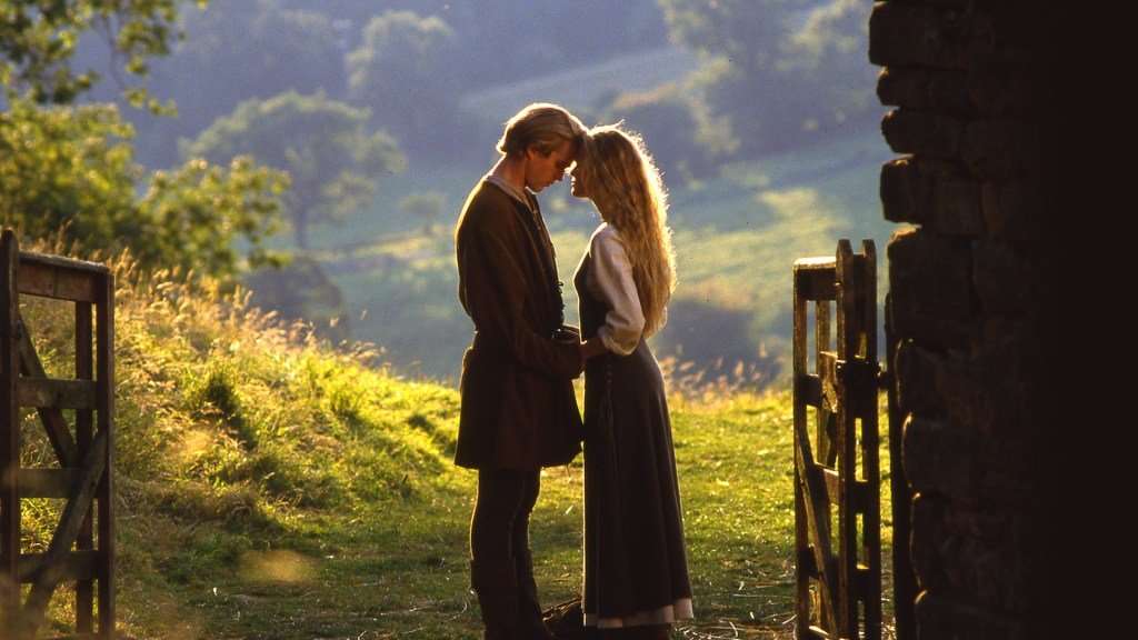 Buttercup and Westley in The Princess Bride