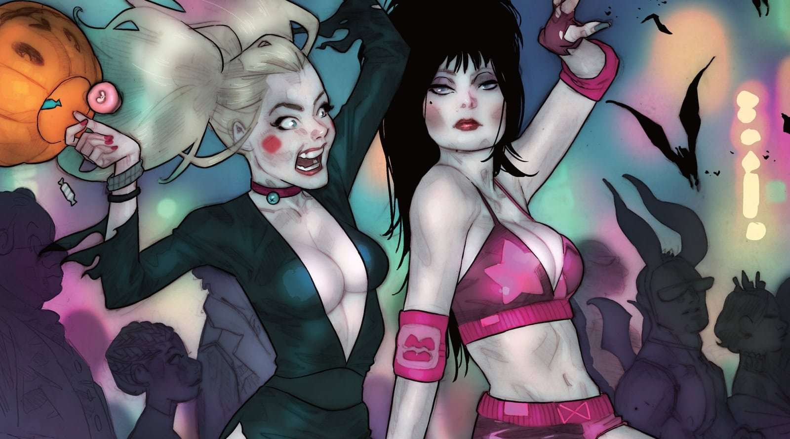 Comic Book Preview &ndash; Harley Quinn X Elvira #6