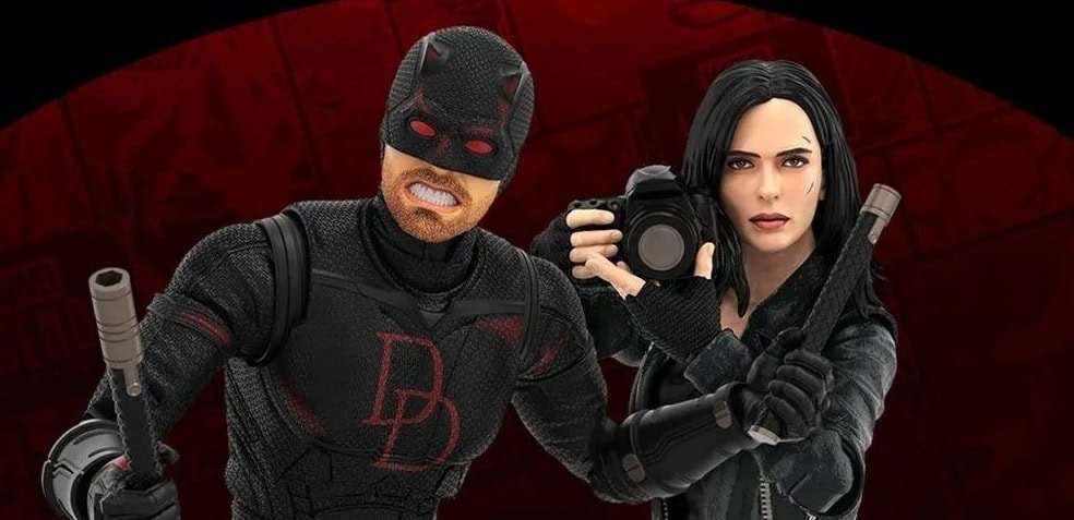 Daredevil: Born Again Marvel Legends Series Daredevil & Jessica Jones 2-pack unveiled by Hasbro