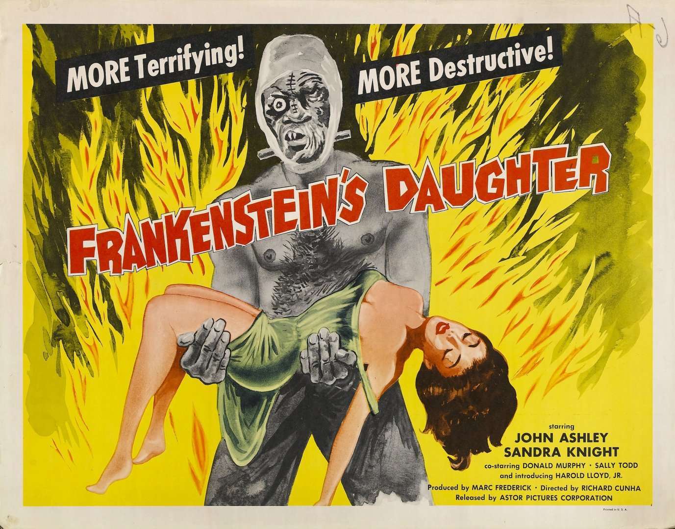FRANKENSTEIN'S DAUGHTER Free on Cineverse, Plex, Tubi and YouTube - MOVIES & MANIA