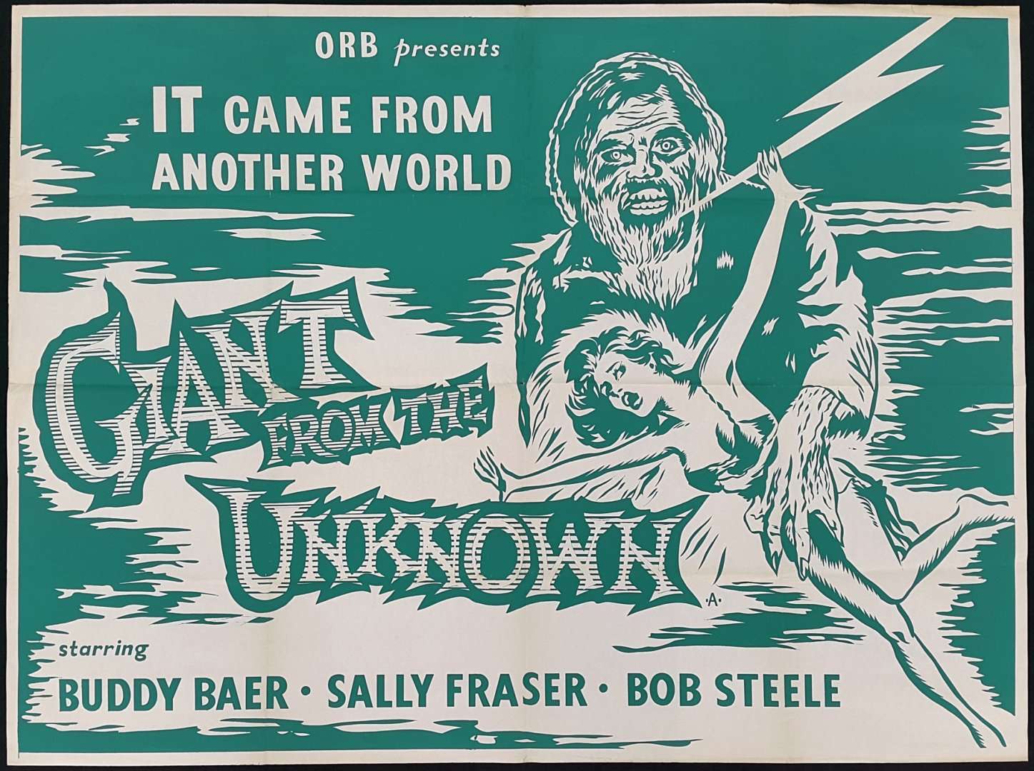 GIANT FROM THE UNKNOWN Free on Plex, Tubi and in 4K on YouTube - MOVIES & MANIA