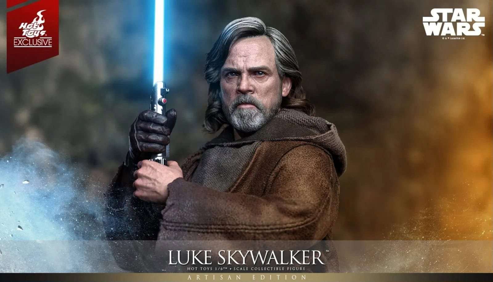 Hot Toys reveals Star Wars: The Last Jedi Luke Skywalker Artisan Edition sixth scale figure