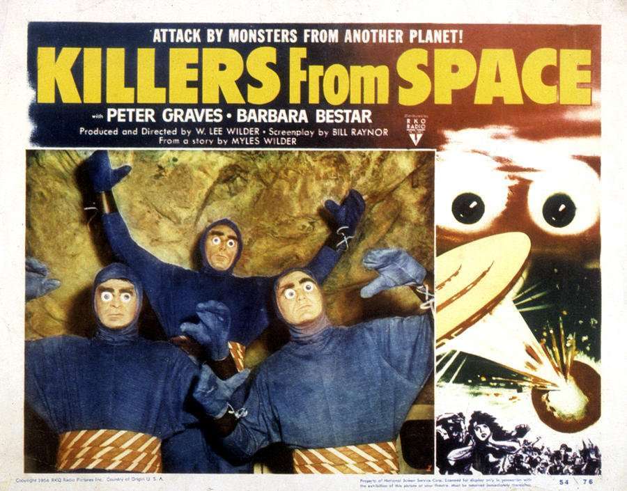 KILLERS FROM SPACE Free on Plex, Pluto TV, Tubi and 4K YouTube - MOVIES & MANIA