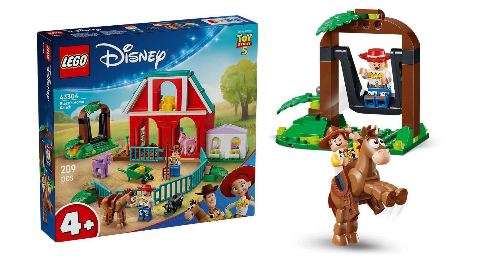 LEGO Disney Toy Story 5 Blaze’s Horse Ranch set revealed