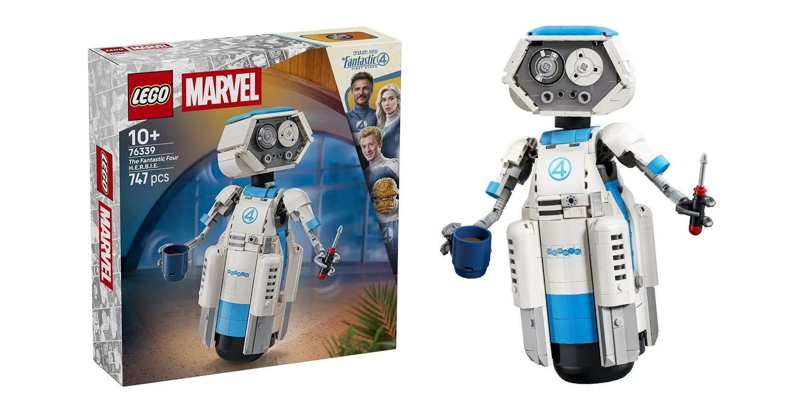 LEGO Marvel The Fantastic Four: First Steps H.E.R.B.I.E. set arriving in August