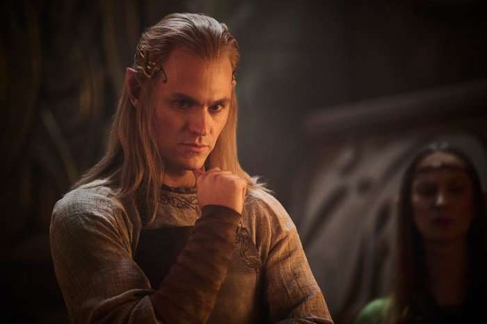 Charlie Vickers as Sauron in The Rings of Power season 2