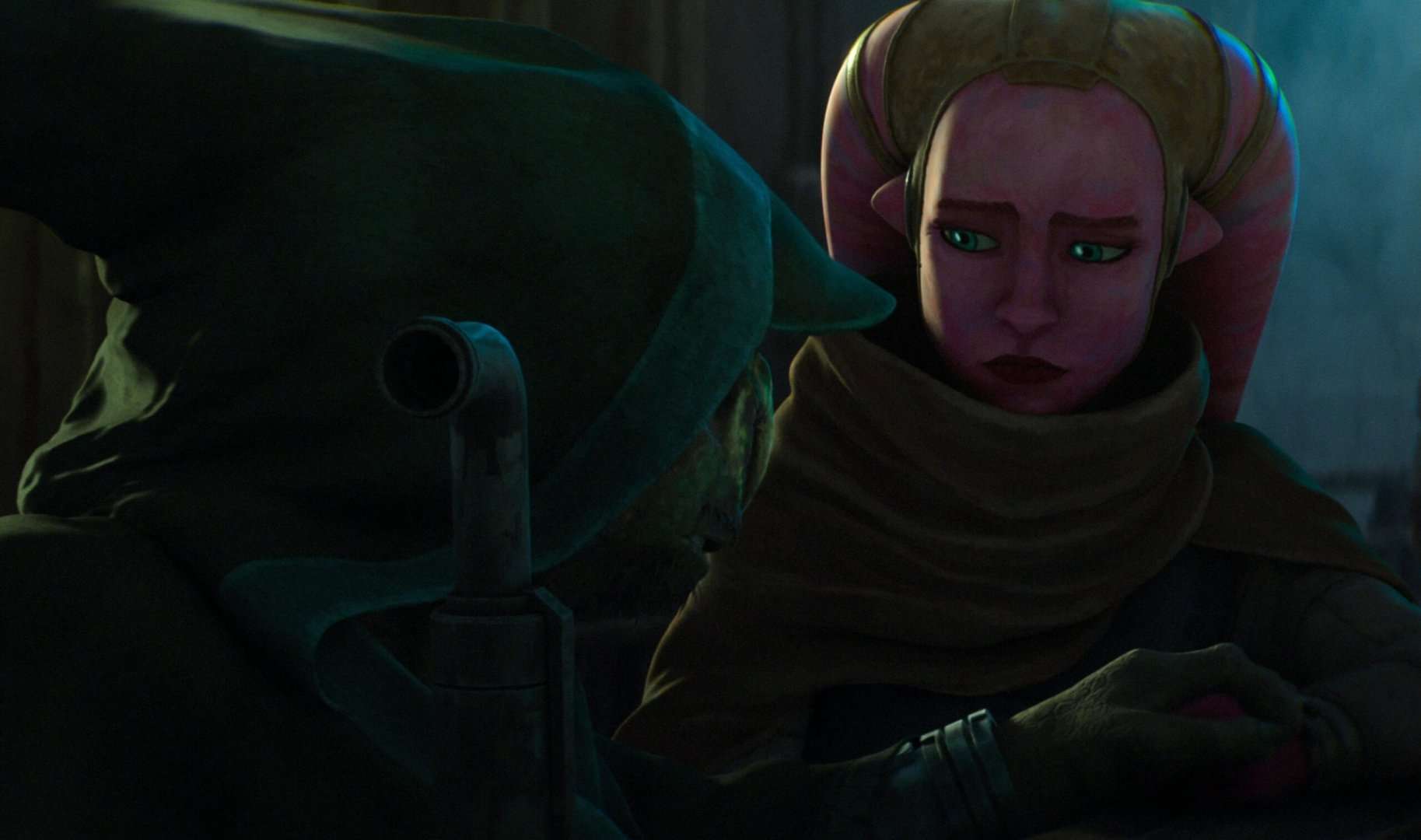 Master Eeko-Dio-Daki and Devon Izara in the 2026 Disney+ series, Star Wars: Maul - Shadow Lord.