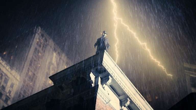 &ldquo;The Spider&rdquo; (Nicolas Cage) in a scene from Prime Video&rsquo;s Spider-Noir (Courtesy of Prime Video)