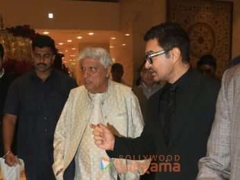 Photos: Aamir Khan, Javed Akhtar, Rajkumar Hirani, Anil Kapoor, Sooraj Barjatya and others grace the red carpet celebration of Boman Irani's Spiral Bound