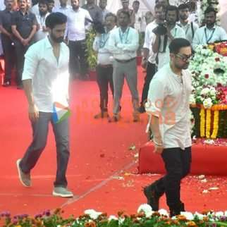 Photos: Aamir Khan, Ranveer Singh, Vicky Kaushal, Tabu, Asha Parekh, Vivek Oberoi, Sachin Tendulkar, Zanai Bhosle and others pay last respects to the late Asha Bhosle