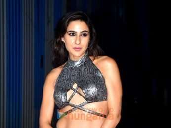 Photos: Ayushmann Khurrana, Sara Ali Khan, Rakul Preet Singh, Wamiqa Gabbi and others snapped during the song shoot of their film Pati Patni Aur Woh Do