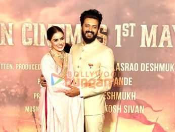 Photos: Riteish Deshmukh, Genelia Deshmukh, Sanjay Dutt, Abhishek Bachchan, Vidya Balan and others grace the trailer launch of Raja Shivaji
