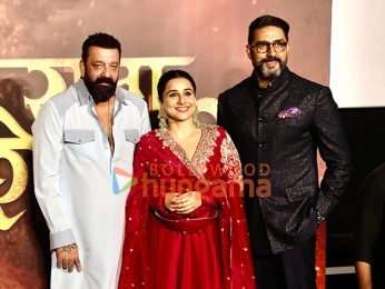 Photos: Riteish Deshmukh, Genelia Deshmukh, Sanjay Dutt, Abhishek Bachchan, Vidya Balan and others grace the trailer launch of Raja Shivaji