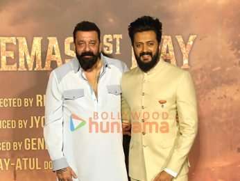 Photos: Riteish Deshmukh, Genelia Deshmukh, Sanjay Dutt, Abhishek Bachchan, Vidya Balan and others grace the trailer launch of Raja Shivaji
