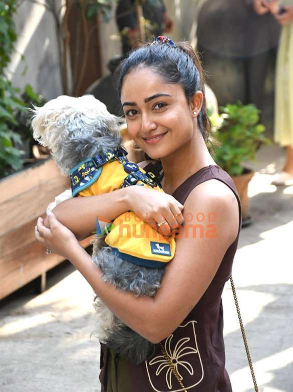 Photos: Tridha Choudhary snapped outside a salon in Bandra