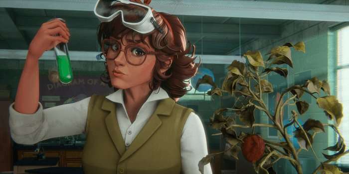 Janeane Garofalo in as Anna Baxter in Stranger Things: Tales from '85