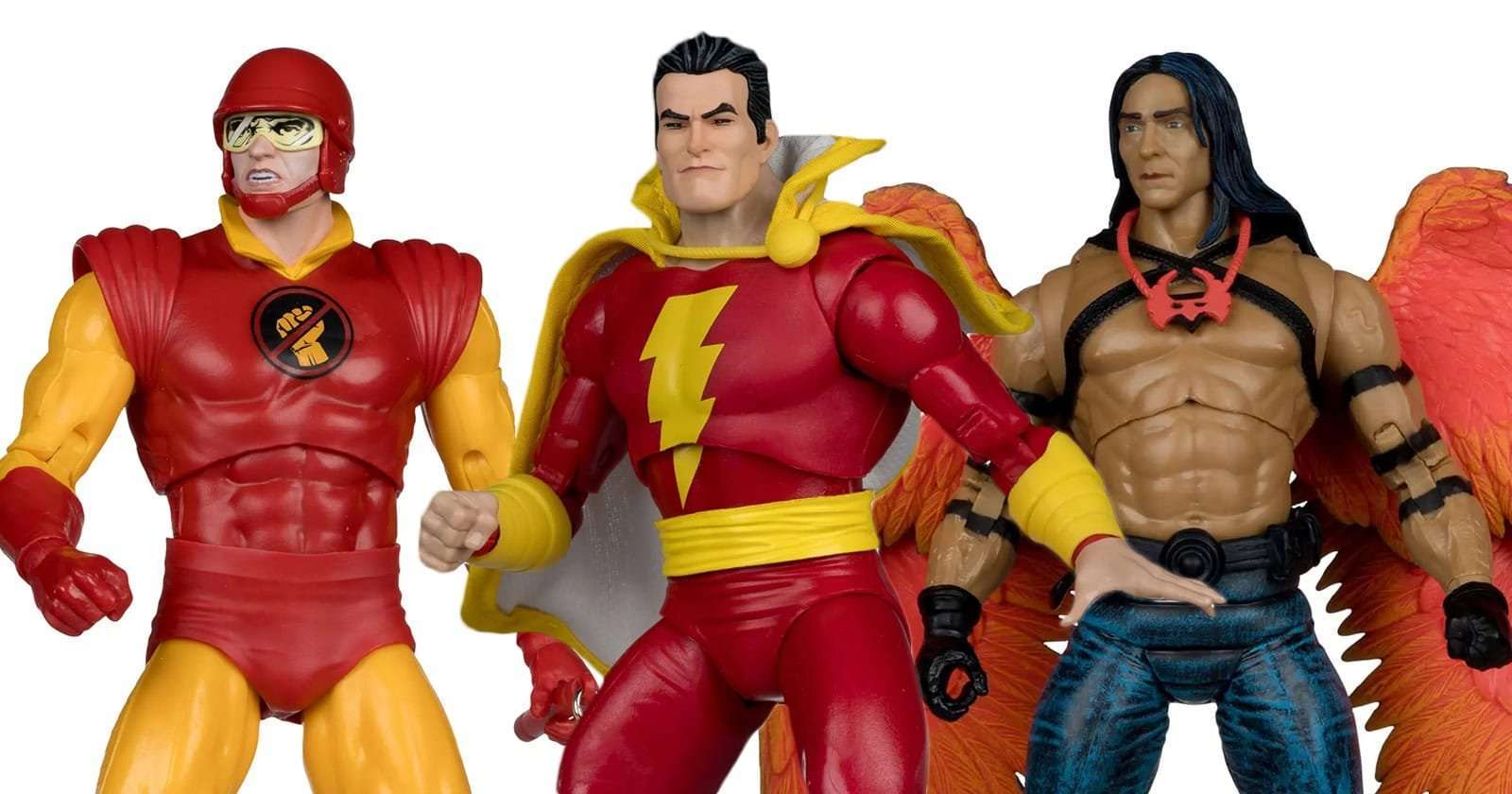Shazam, Starman, Larfleeze, Black Condor and Gangbuster DC Multiverse figures launch pre-orders from McFarlane Toys