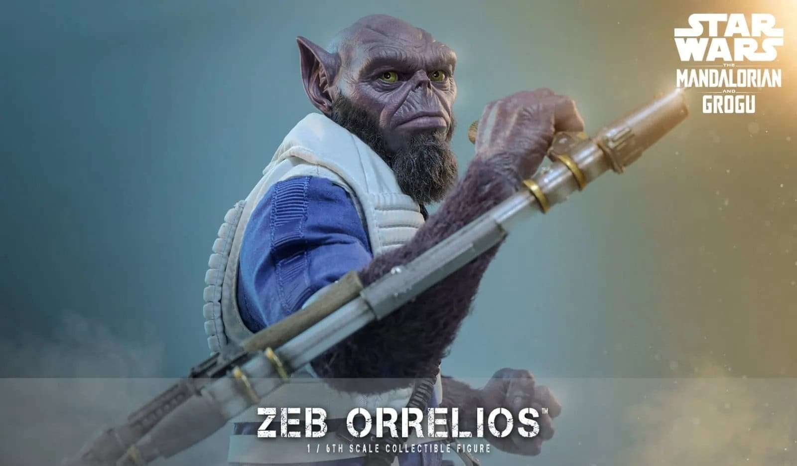 Star Wars: The Mandalorian and Grogu Zeb Orrelios sixth scale figure unveiled by Hot Toys