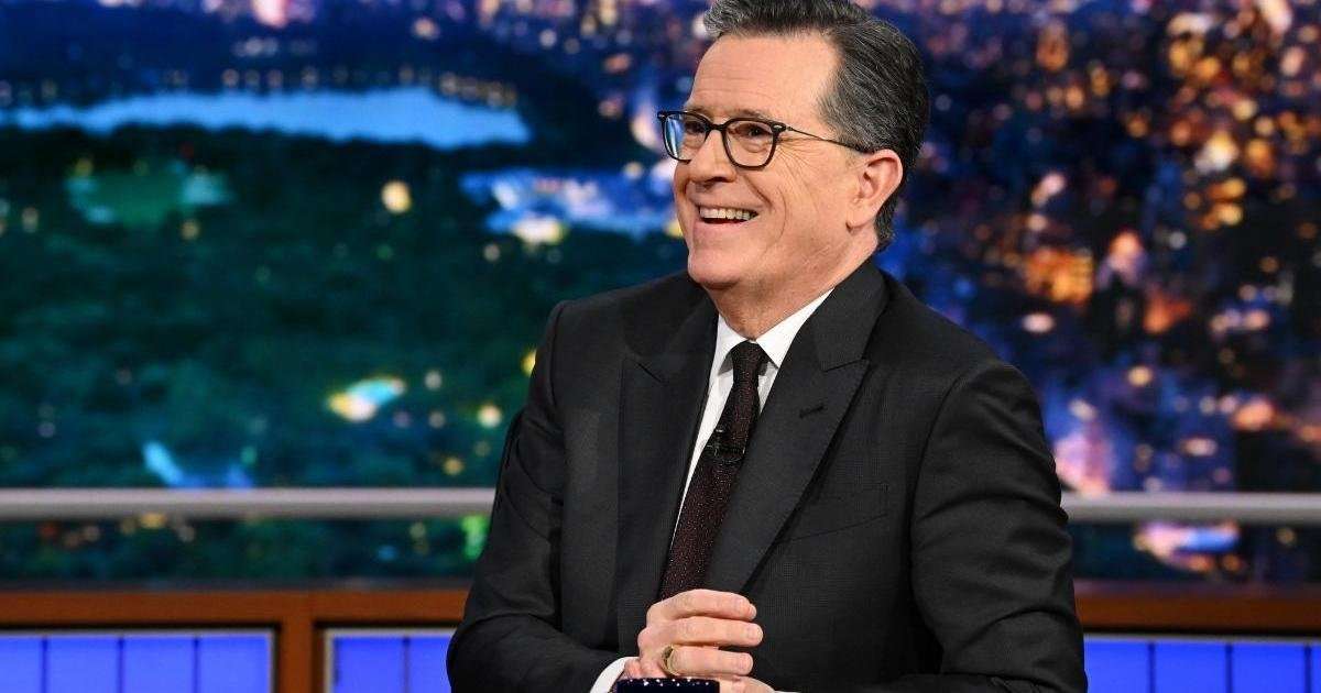 Stephen Colbert Gets Special Gollum-Inspired Gift After LOTR Announcement