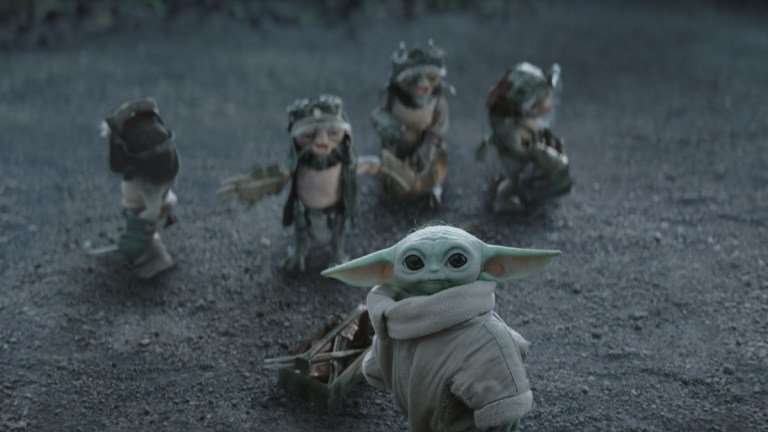 (L-R) Anzellans and Grogu in Lucasfilm's THE MANDALORIAN AND GROGU. Photo courtesy of Lucasfilm. &copy; 2026 Lucasfilm Ltd&trade;. All Rights Reserved.