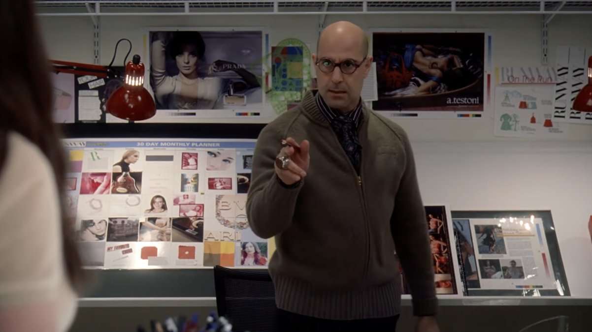 The Devil Wears Prada Is a Stanley Tucci Masterclass | Den of Geek
