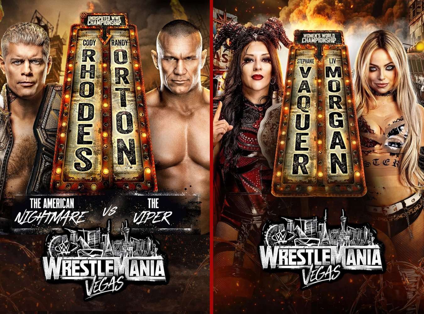 Wrestlemania Night 1 Posters