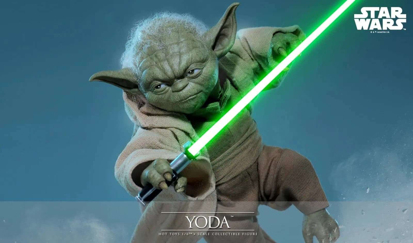 Yoda joins Hot Toys’ Star Wars: Episode III – Revenge of the Sith collection with sixth scale figure