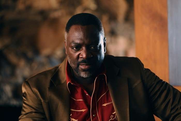 Adewale Akinnuoye-Agbaje as Alamo Brown in Euphoria season 3.