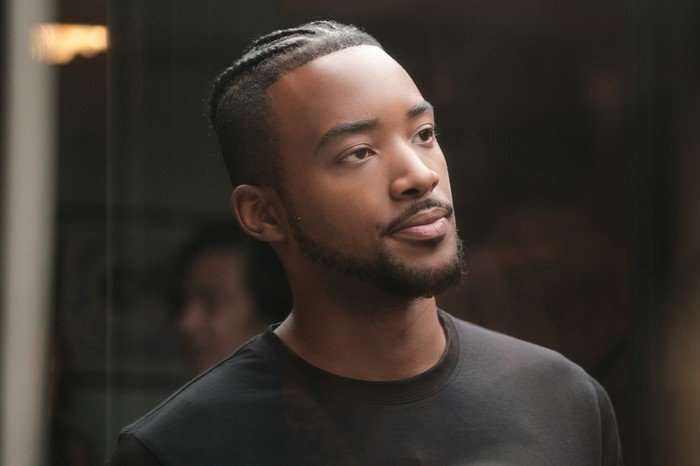 Algee Smith as Chris McKay in Euphoria