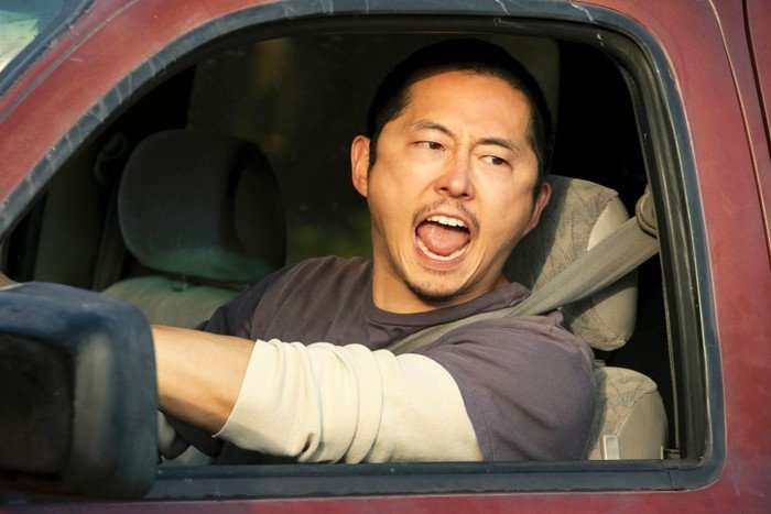 Danny sat in his car with the window rolled down, screaming