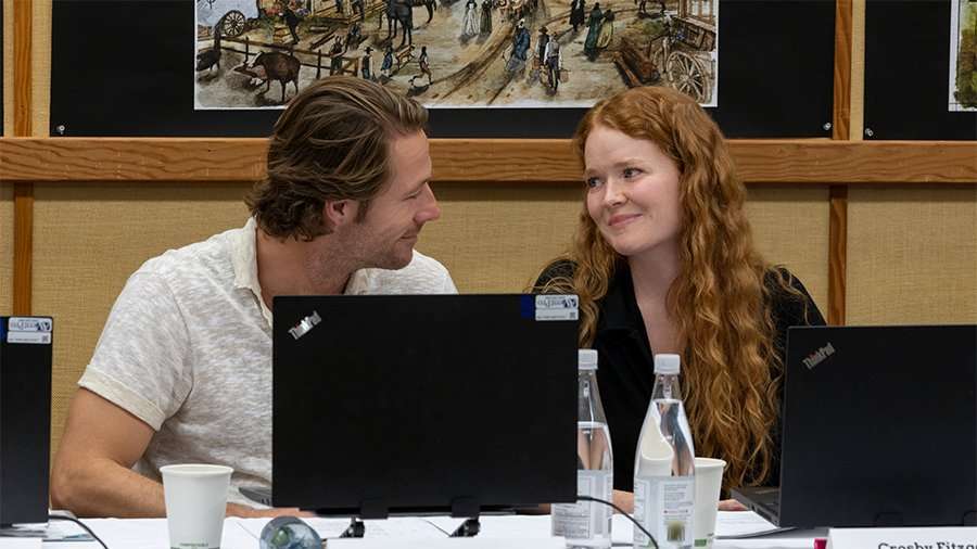 Cast Table Read 3 Little House On The Prairie Bgins Production