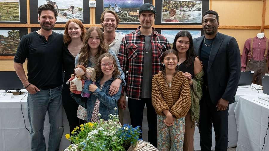 Cast Table Read Little House On The Prairie Bgins Production