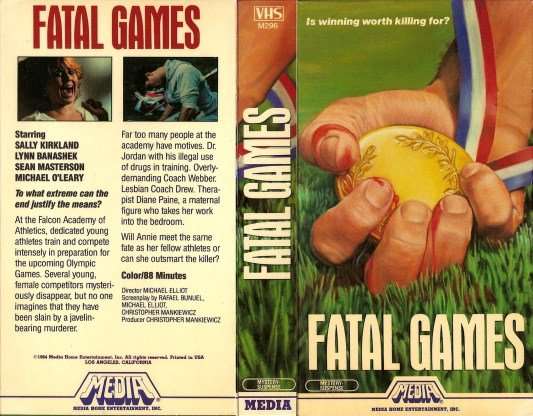 FATAL GAMES Sporty slasher - review and free on Plex, Tubi and YouTube - MOVIES & MANIA