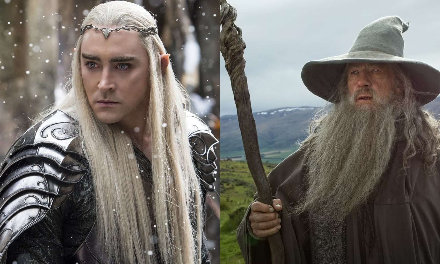 Lee Pace and Ian McKellan